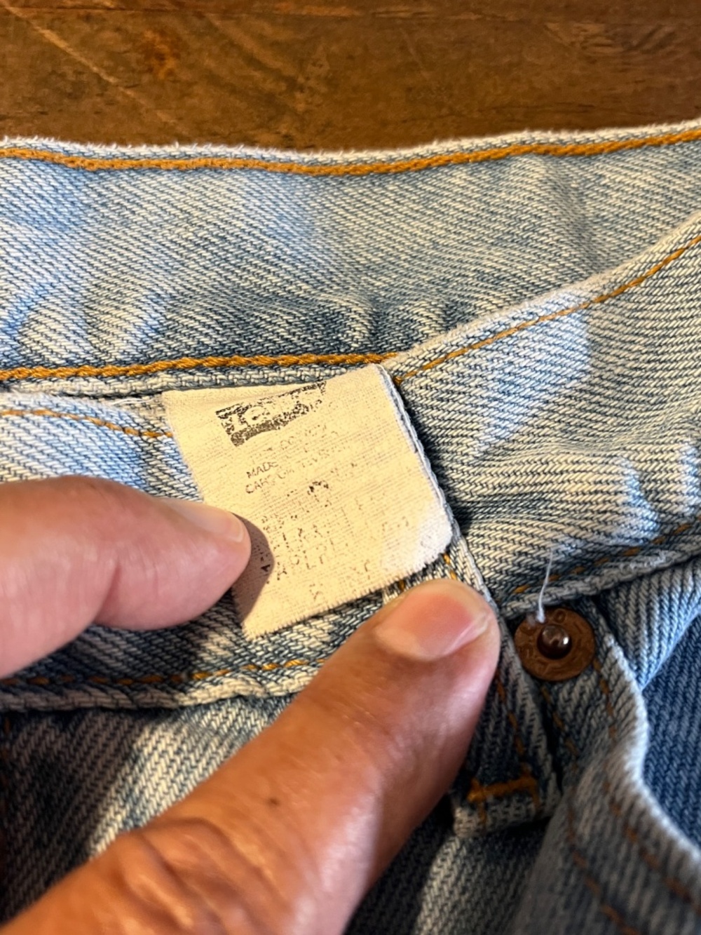Vintage 00s Levi’s 550 Women Jeans Size 8 - Picture 4 of 11